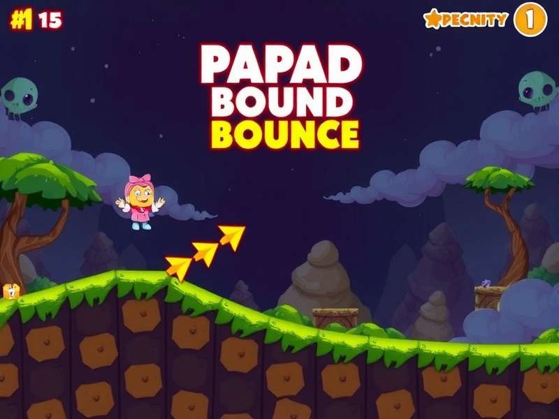 Papad Bound Bounce Gameplay Screenshot